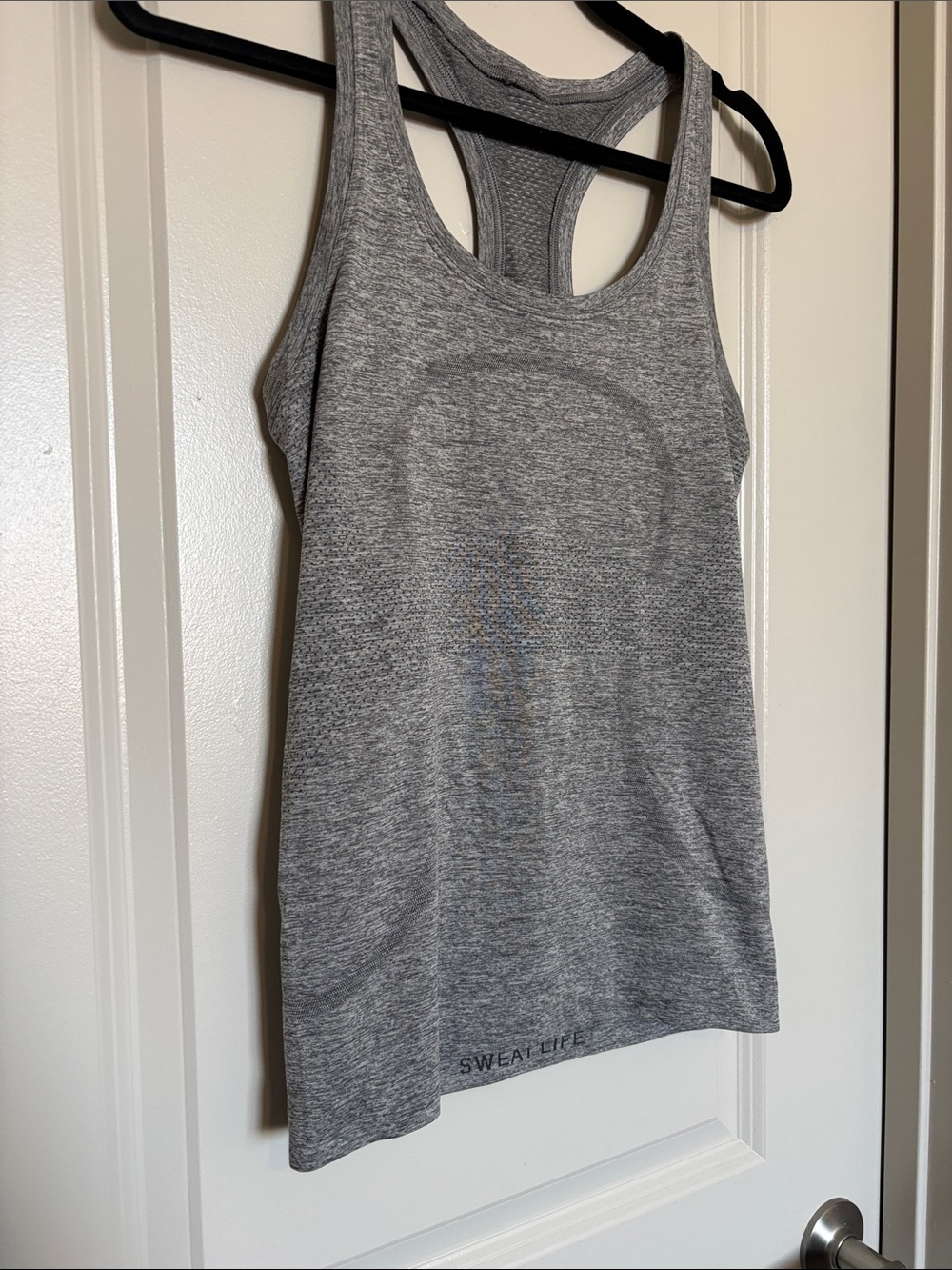 Lululemon Grey Racerback Tank Top - Picture 2 of 6